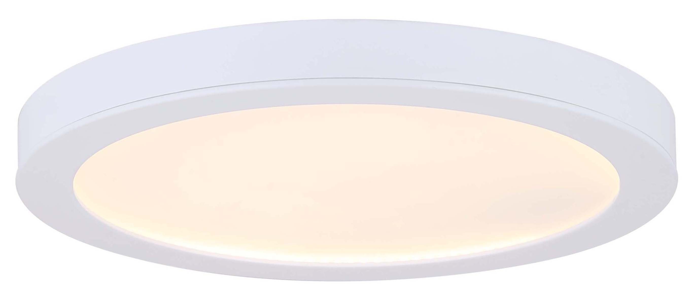 LED Low Profile Round Flush Mount